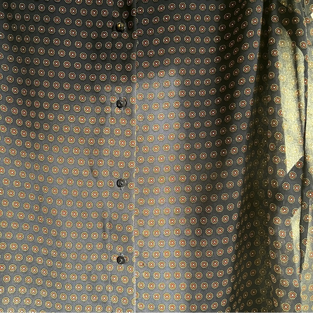 H&M Sheer Button Down High-Low Tank - Picture 4 of 4